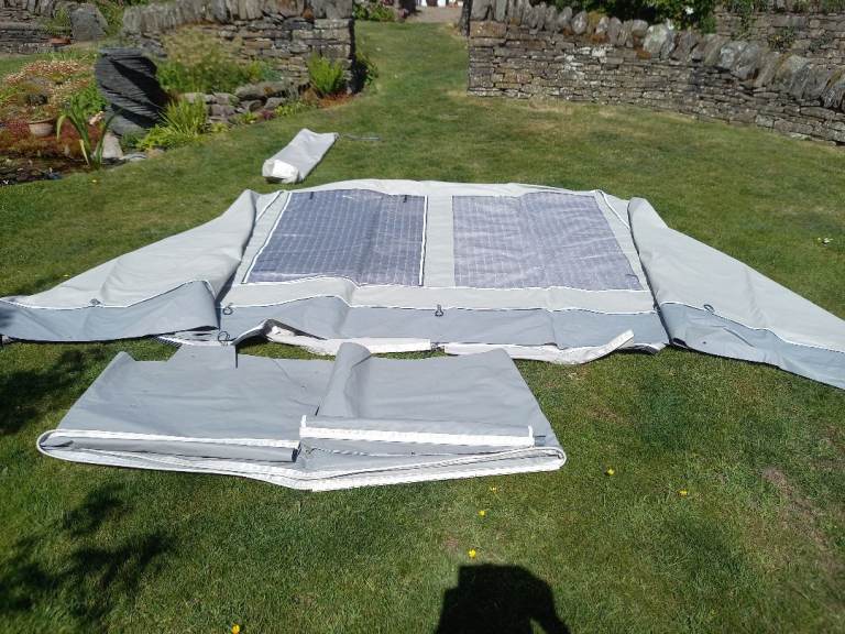 Isabella caravan awning, little used and with no damage. Double your living space.