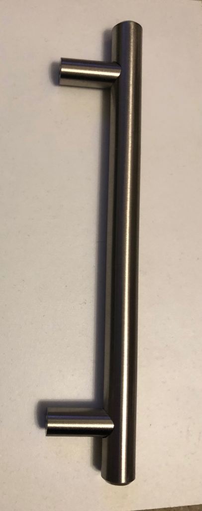 Door handles - Emily Brushed Nickel Steel Bar Handle