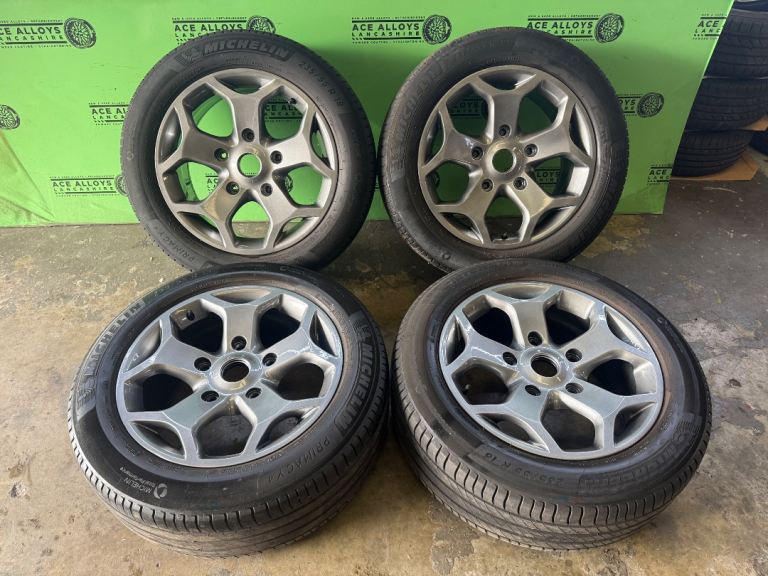 REFURBISHED FORD TRANSIT SPORT STYLE MK7 MK8 CUSTOM 18” 5x160 ALLOY WHEELS + TYRES