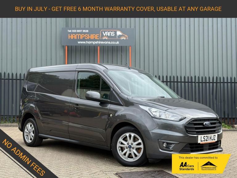 2021 Ford Transit Connect 1.5 240 EcoBlue Limited Panel Van 5dr Diesel Auto L2 Euro 6 (s/s) (120 ...