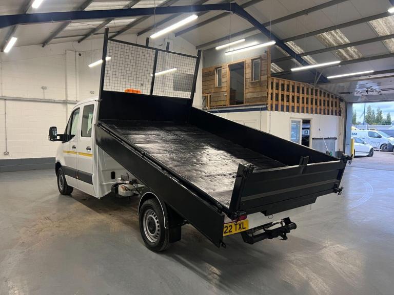2022 Mercedes-Benz Sprinter 3.5t Progressive Crew Cab Tipper CHASSIS CAB DIESEL Manual