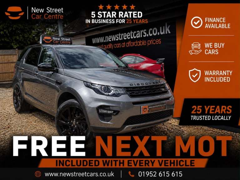 2017 Land Rover Discovery Sport 2.0 TD4 HSE Black Auto 4WD Euro 6 (s/s) 5dr ESTATE Diesel Automatic