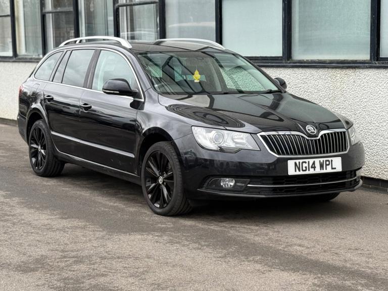 2014 Skoda Superb 2.0 TDI CR Black Edition 5dr ESTATE Diesel Manual