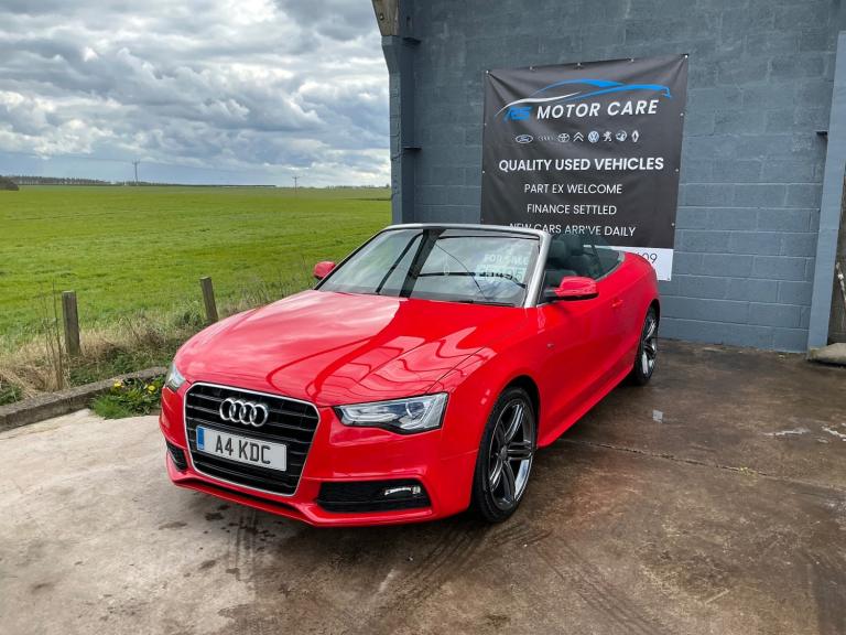 2013 Audi A5 2.0 TDI 177 S Line Special Edition 2dr CONVERTIBLE Diesel Manual