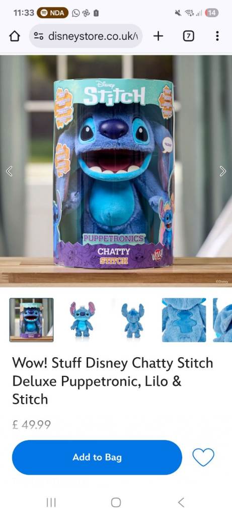 image for Stitch Puppetronics