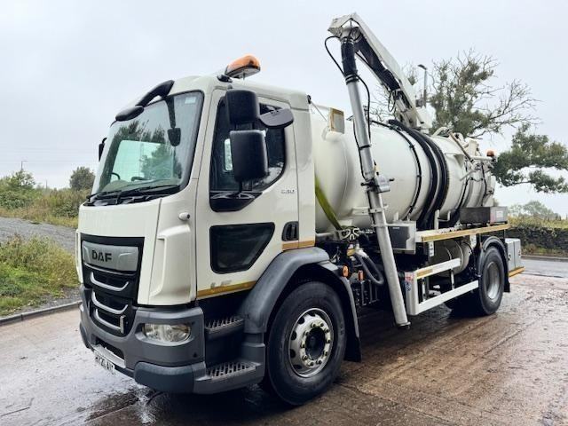 2020 20 DAF LF 230 Euro 6 WHALE Medium volume jet/vacuum tanker gully arm