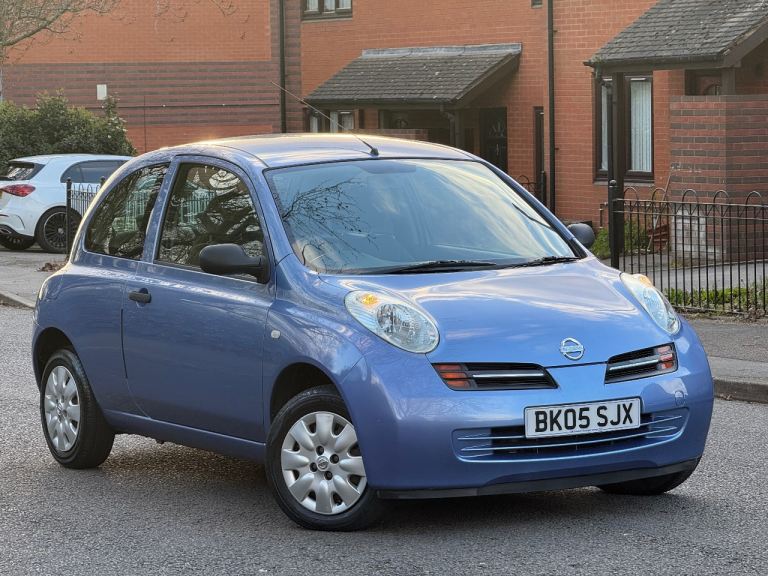 Nissan, MICRA, Hatchback, Low Mileage, 2005, Manual, 1240cc), 3 doors