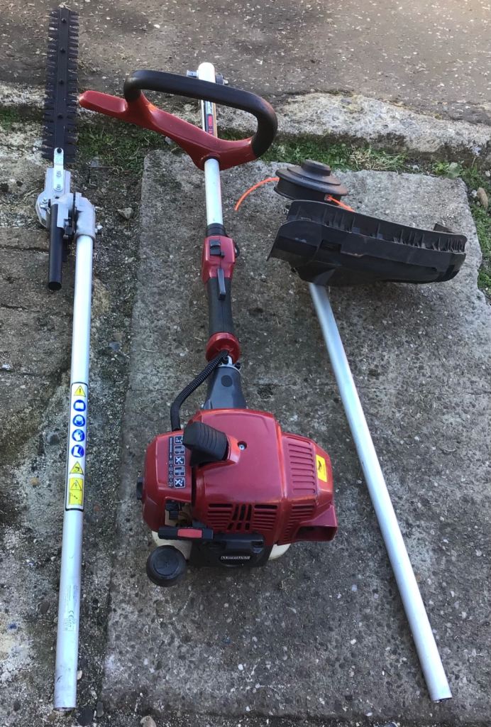 Mountfield Long Reach Hedge Trimmer and Strimmer