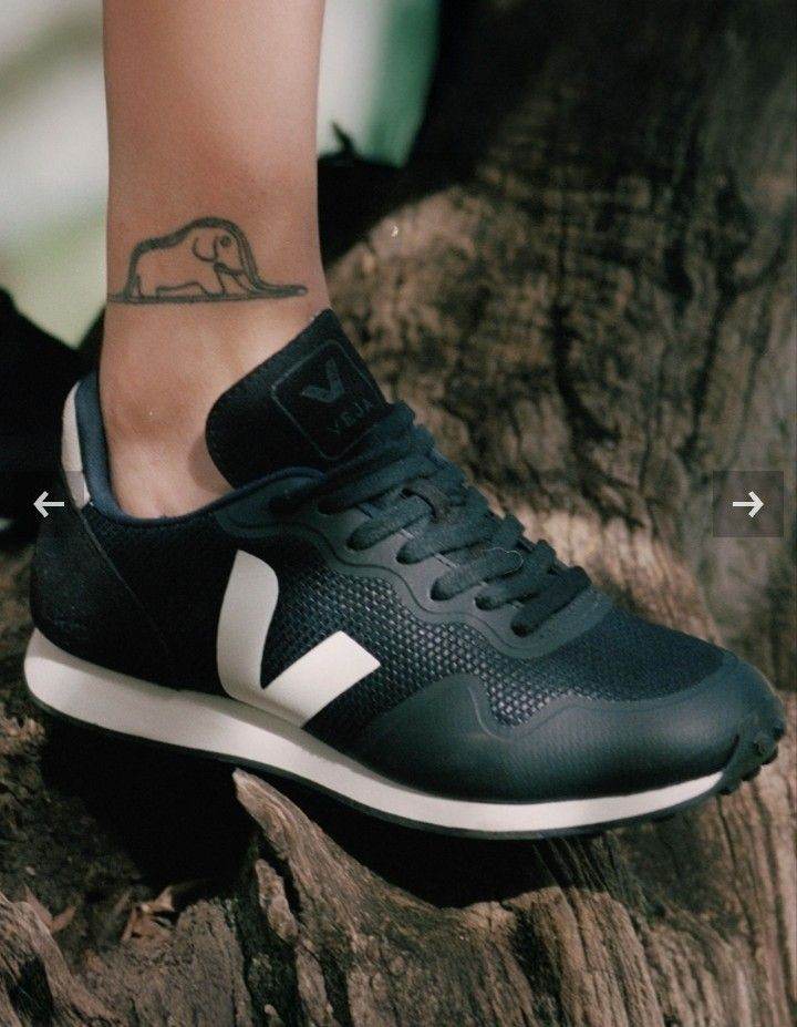 Men's VEJA Trainers SDU TPU B-Mesh Vegan BNWT Uk 8 Black 