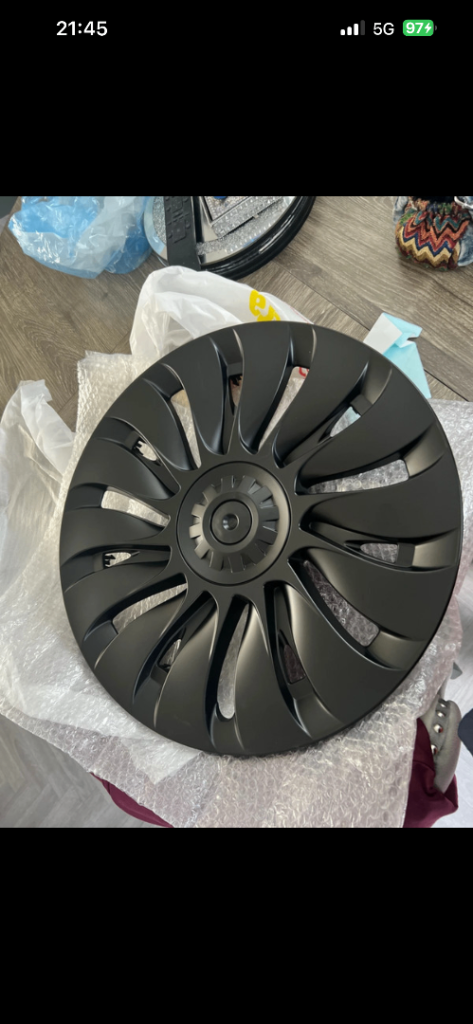 New Tornado Tesla wheel covers x 4