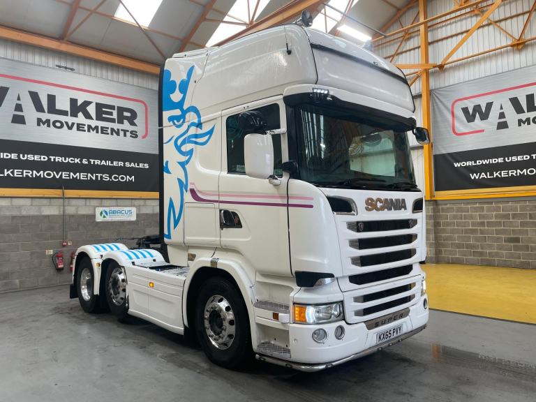 SCANIA R450 *EURO 6* TOPLINE 6X2 TRACTOR UNIT - 2015 - KX65 PVY