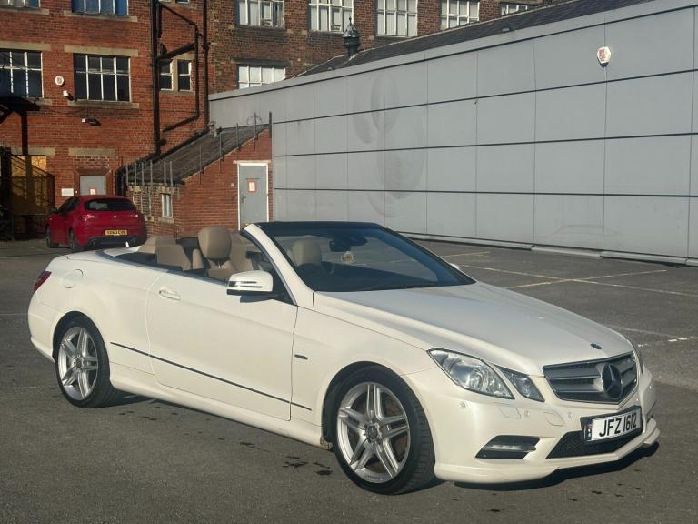 2012 Mercedes-Benz E Class E250 BlueEFFICIENCY Sport 2dr Tip Auto CONVERTIBLE Petrol Automatic