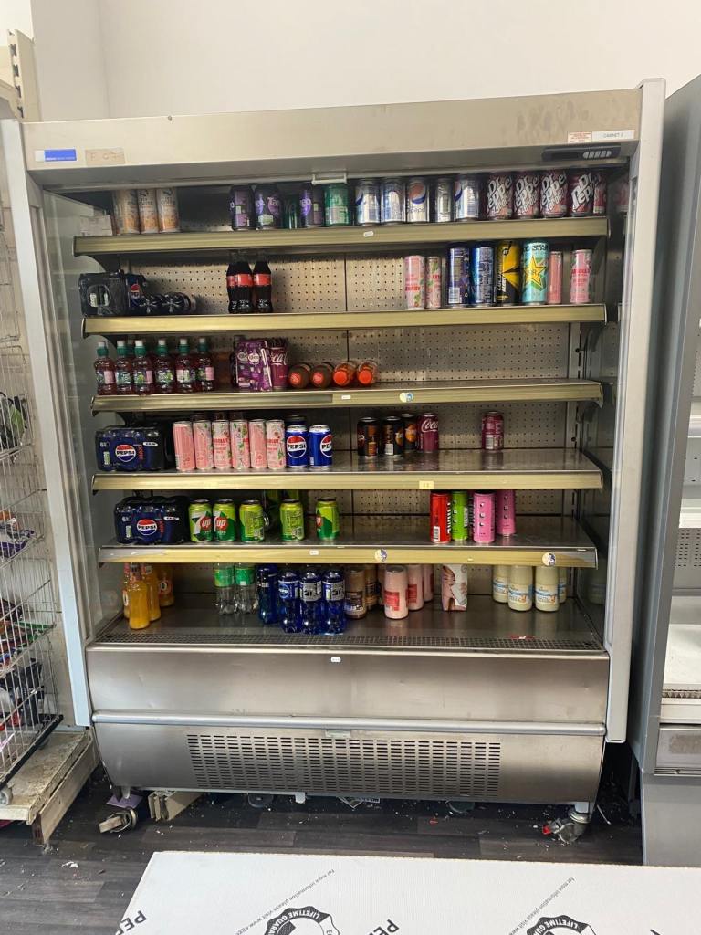 Retail display mini market shop fittings 