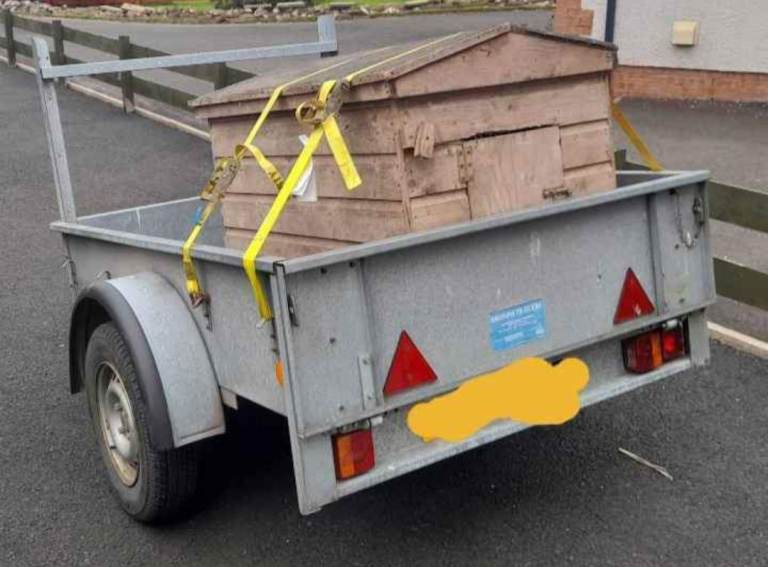 Trailer hire 6x4 galvanised trailer 