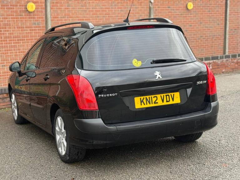 2012 Peugeot 308 1.6 HDI 92 SR 5dr ESTATE DIESEL Manual