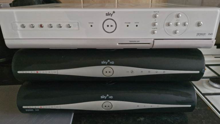 3 sky boxes spares or repair 