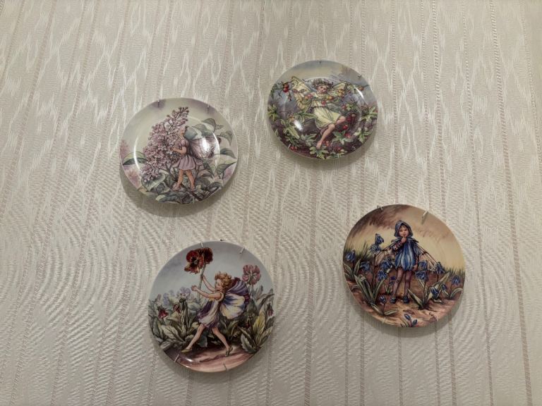 Wedgwood fairy decorative plates 