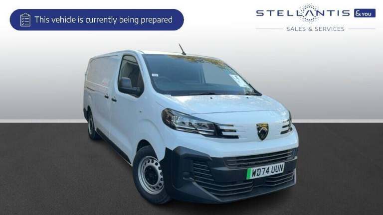 2025 Peugeot Expert 75kWh Professional Long Panel Van 6dr Electric Auto LWB (11kW Charger) (136 P...