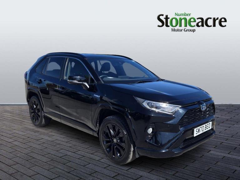  Toyota RAV4 2.5 VVT-h Black Edition SUV 5dr Petrol Hybrid CVT 4WD Euro 6 (s/s) (222 ps) Petrol/E...