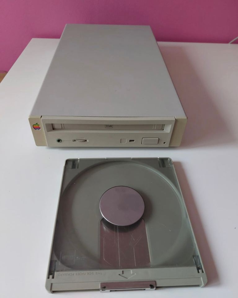 Apple Macintosh Vintage Set Keyboard, Mousse, Scanner