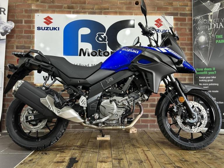 V-Strom 650 in Pearl Vigor Blue