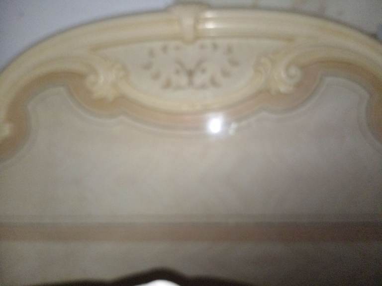 Italian wooden headboard