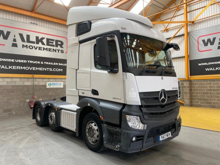 MERCEDES ACTROS 2543 *EURO 6* 6X2 TRACTOR UNIT - 2017 - YA17 NFH