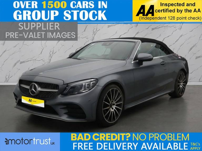 2019 Mercedes-Benz C Class 2.0 C300d AMG Line (Premium) Cabriolet 2dr Diesel G-Tronic+ Euro 6 (s/...