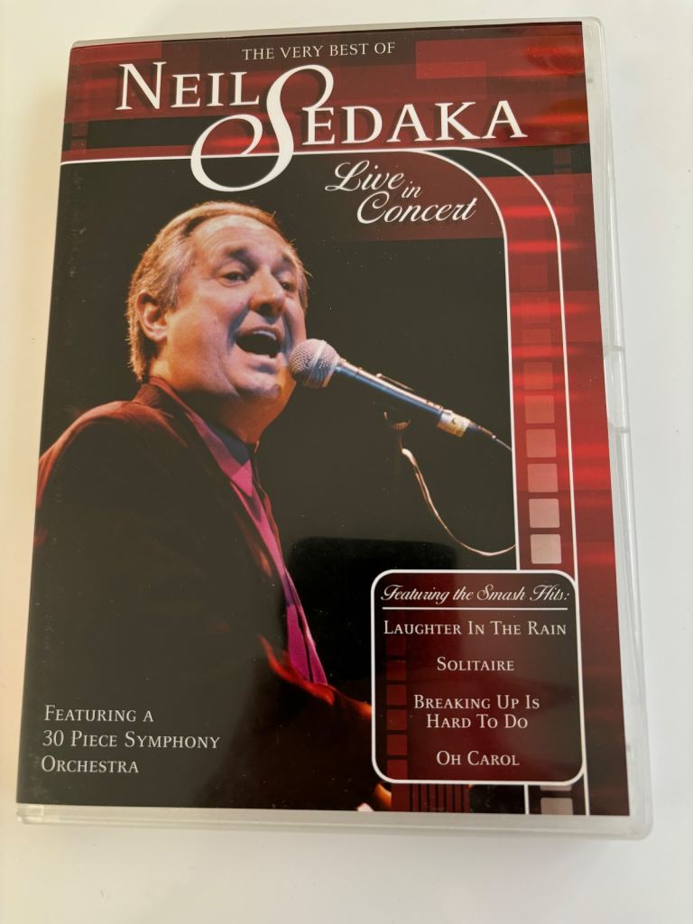 Neil Sedaka Live in Concert DVD