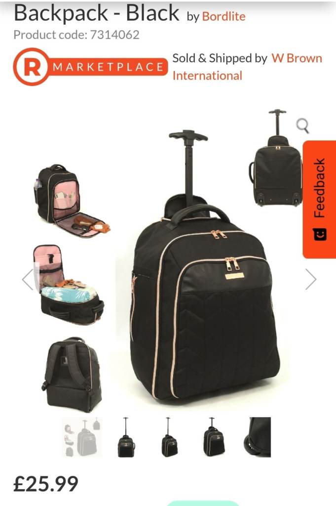 Bordlite Trolley cabin bag