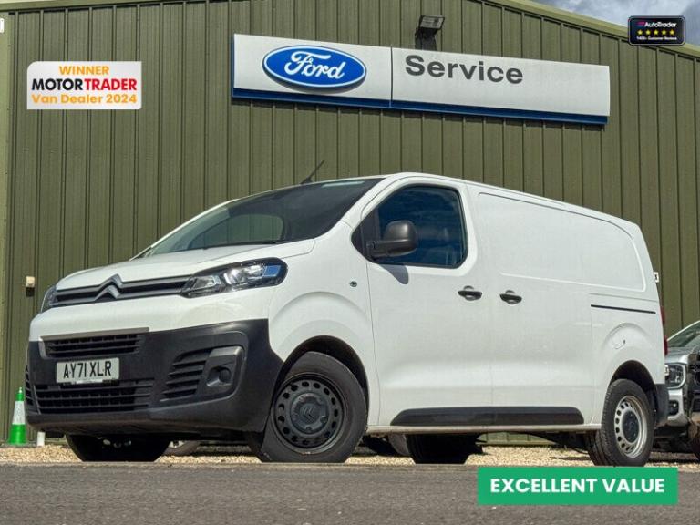 2021 Citroen Dispatch MWB L2H1 [SOLD MM] 1400 Enterprise Bluehdi Air Con Sensors EURO 6 Panel Van...