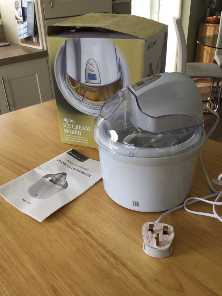 Digital ice cream maker