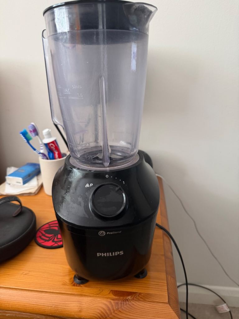 Philips Blender - Black, Good Condition