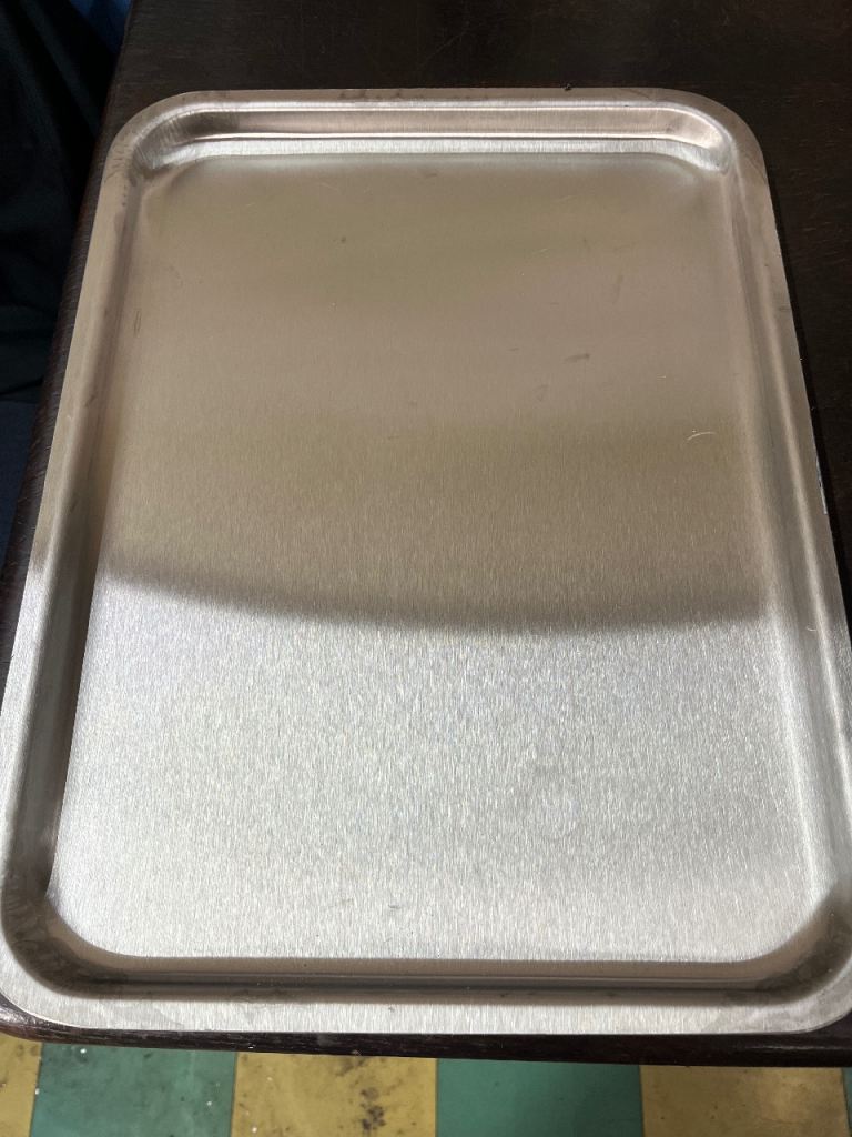 Stainless steel serving/ baking trays 