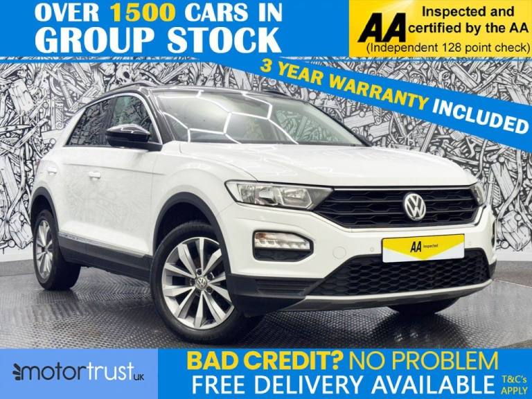 2019 Volkswagen T-Roc 1.0 TSI GPF Design SUV 5dr Petrol Manual Euro 6 (s/s) (115 ps) HATCHBACK Pe...