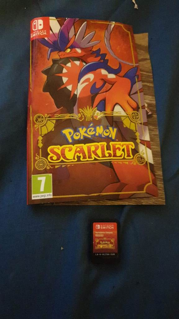 Pokemon scarlet + 2 more (Nintendo switch)