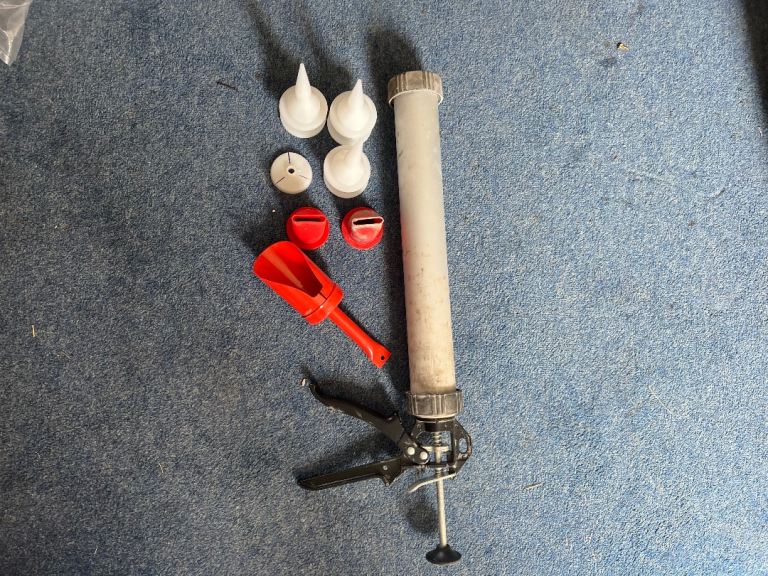 Used mortar gun