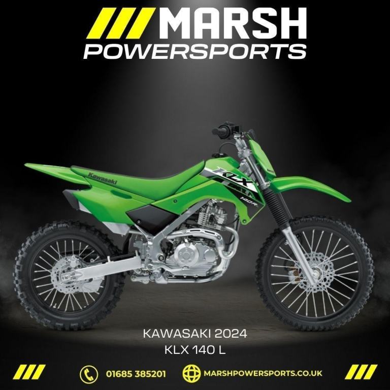 KLX 140 L 2024 Model - Kawasaki Main Dealer - Reserve NOW!