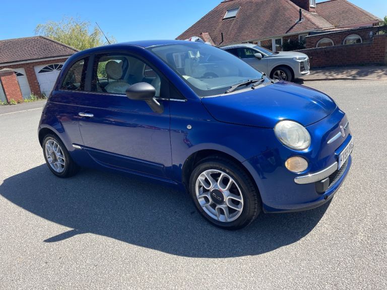 Fiat, 500, Hatchback, 2009, Manual, 1242 (cc), 3 doors