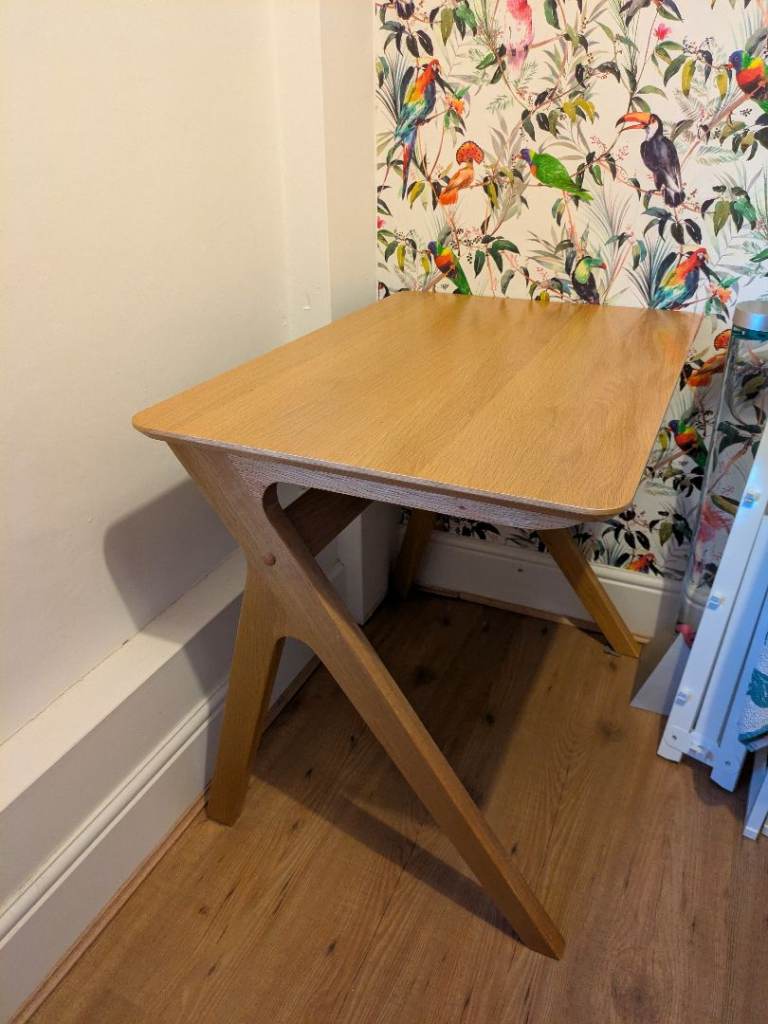 image for Small oak desk from MADE