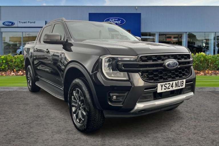 2024 Ford Ranger Wildtrak AUTO 2.0 EcoBlue 205ps 4x4 Double Cab Pick Up Automatic Pick-Up Diesel ...