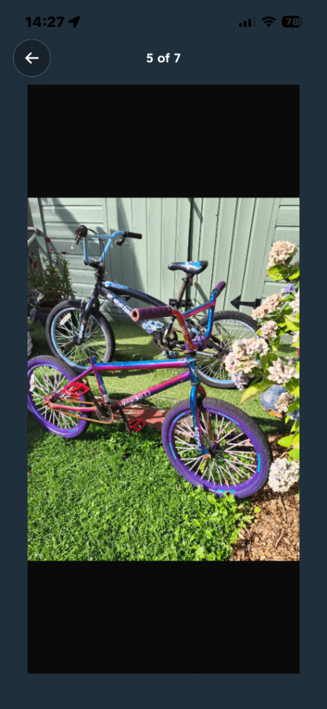 BMX bikes two of them need attention