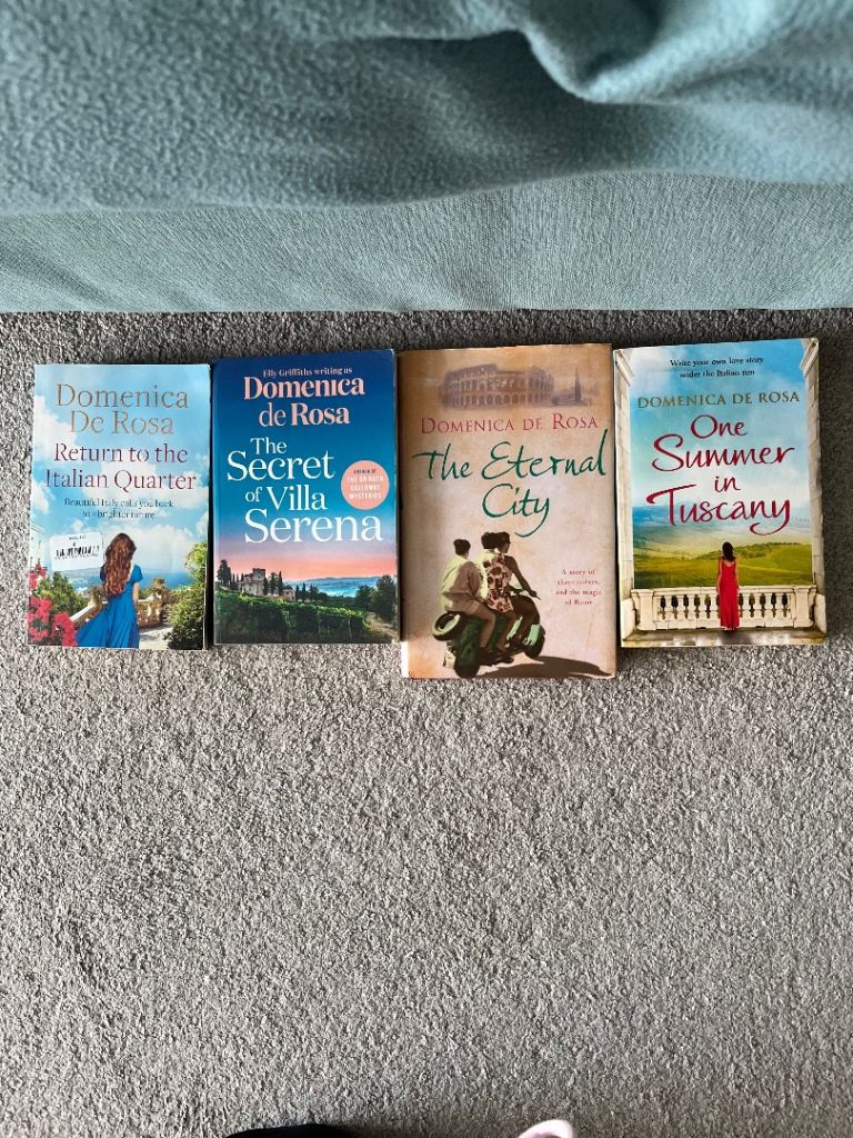 Domenica De Rosa Books (also writing as Elly Griffiths)  – Set of 4 books