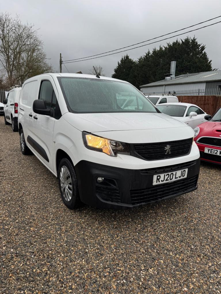 2020 Peugeot Partner 850 1.5 BlueHDi 100 Professional Crew Van PANEL VAN Diesel Manual