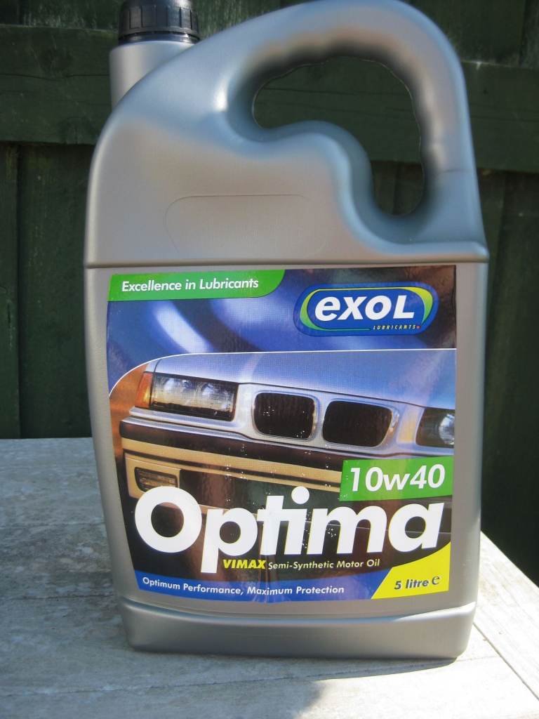 5L EXOL OPTIMA SEMI SYNTHETIC MOTOR OIL - 10w40 
