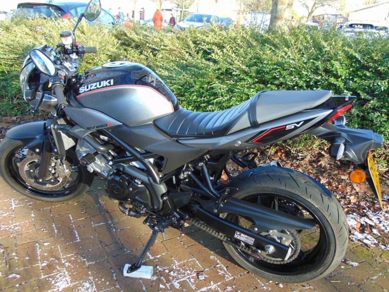 Suzuki SV650X AL8 2019 ONLY 7349 MILES SUPERB 75 BHP ABS FSH HPI CLEAR P/EX OK!