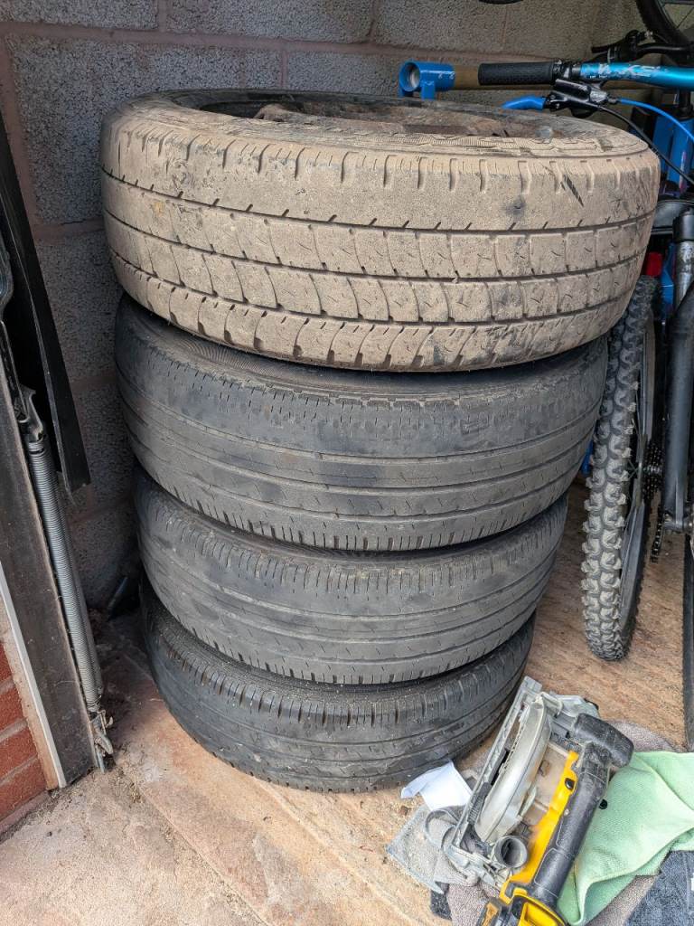 FREE - X4 VW tyres with steel rims