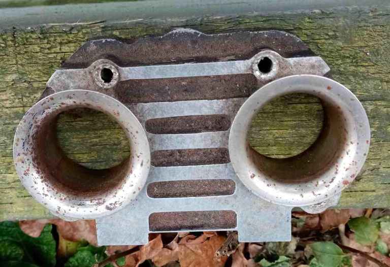 Six ram stacks/trumpets to fit downdraft weber carburettors