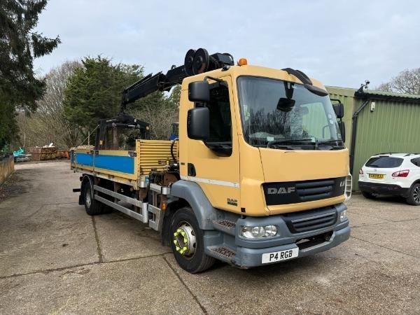 Daf LF55.220 Remote Block Grab Crane, Dropside Body 