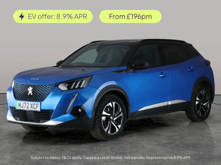 2022 Peugeot 2008 100kW GT 50kWh 5dr Auto HATCHBACK ELECTRIC Automatic